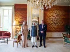 O primeiro-ministro Modi encontra-se com a família real holandesa, destacando os fortes laços entre a Índia e a Holanda durante a visita