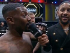 Código de Ray J Gates, Sparks Fight Fix Talks no cartão de Aidan Ross Sean Strickland chamou a coisa mais embaraçosa da qual ele fez parte