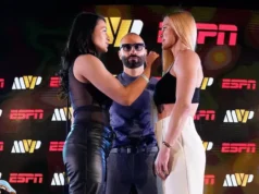 MVP anunciou a eliminatória completa apoiando Stephanie Han-Holly Holm II.