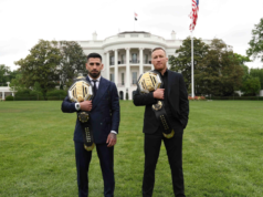 Dana White revela lutador reserva oficial para Elia Toporia vs. Justin Gaethje no UFC Freedom 250
