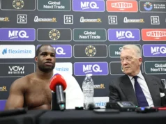 Moses Etauma está no horizonte para o vencedor Daniel Dubose.