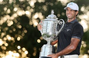 Aaron Rai compartilha a coisa impensável que seu pai fez durante a vitória no PGA Championship.