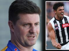 O técnico da Costa Oeste, Andrew McQualter, diz que os Eagles estão ansiosos para tentar estragar o desfile marcante de Scott Pendlebury