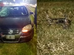 Tragédia terrível: um menino de 9 anos morreu ao ser atropelado de bicicleta ao entrar na rodovia.