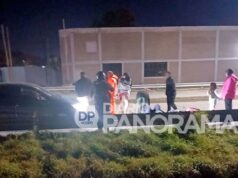 Estão investigando as causas do acidente que feriu um motociclista em Lugones