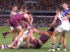 Uma briga começou no jogo da AFL