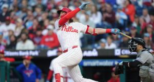 Escolhas gratuitas de home run da MLB para 20 de maio. Probabilidades: Alec Bohm na melhor jogada do especialista para os acessórios de jogador de RH de quarta-feira