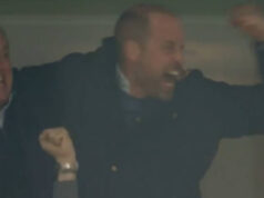 Emery dança com o príncipe William da Inglaterra, o maior vilão do Aston Villa