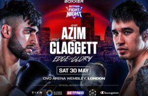 Adam Azim x Claggett Vídeo COMPLETO de luta e destaques 2026