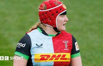 “Aoife Wafer: Harlequins e flanqueador da Irlanda assinam novo acordo” .