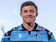 Leigh Halfpenny: lateral do Cardiff se despedirá do URC contra Stormers