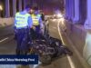 Um motociclista de 58 anos morreu em um acidente na travessia de Eastern Harbour, a polícia está investigando.