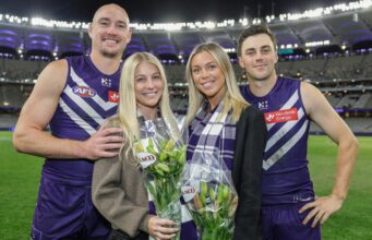 A estrela de Friends of the Fremantle Dockers está se preparando para comemorar um Dia das Mães ainda mais especial