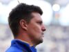 O técnico do West Coast Eagles, Andrew McQualter, não vai machucar o Richmond Tigers