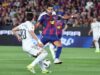 O Barça busca o título no Clássico. Encontrando o Real em momento de crise, Frenkie de Jong entrou em campo.