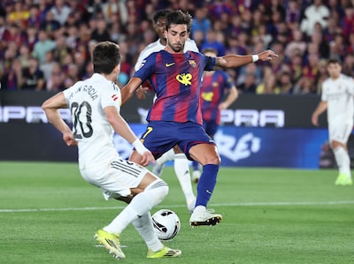 O Barça busca o título no Clássico. Encontrando o Real em momento de crise, Frenkie de Jong entrou em campo.