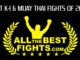 As melhores lutas de Kickboxing e Muay Thai de 2026