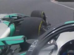 Companheiros de Mercedes quase colidiram em momento tenso