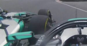 Companheiros de Mercedes quase colidiram em momento tenso