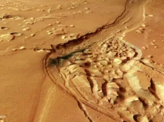 Talvez Marte já tenha tido um oceano, e este vale caótico seja uma grande pista
