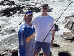 Várias estrelas do Fremantle Dockers, incluindo Jay Ames e Luke Jackson, avistaram pescando no sudoeste de WA
