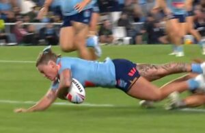 Fressard cortou a defesa de Queensland para marcar