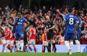 Chelsea perde imediatamente: Nottingham Forest leva ‘The Blues’ à 6ª derrota consecutiva