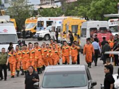 Enorme explosão de gás em mina de carvão na China Pelo menos 82 mortos e 120 feridos.