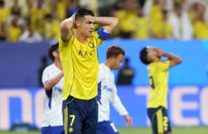 Cristiano Ronaldo perdeu o título da Liga dos Campeões Asiáticos com o Al-Nassr