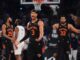Josh Hart fez um grande esforço de rebote para os Knicks no jogo 2
