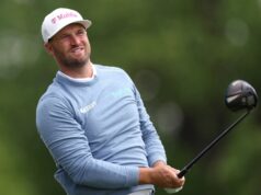 Wyndham Clark ficou a poucos centímetros dos fãs. Em meio a perder o campeonato PGA