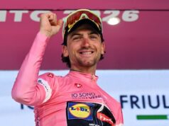 Classificação do Giro: Arensman no top 5 após o primeiro fim de semana O Uruguai ainda está rosa.