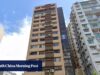 A polícia de Hong Kong está investigando um incêndio “suspeito” depois que um homem caiu e morreu.
