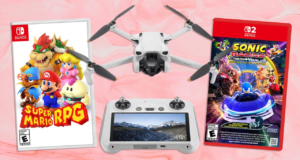 As melhores ofertas de hoje: DJI Mini 3, Sonic Racing: CrossWorlds, Super Mario RPG e muito mais