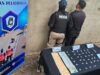 Eles desvendaram um tráfico de drogas em La Banda e prenderam um homem