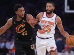 Finais da Conferência Leste da NBA de 2026, Previsão: Knicks vs. Cavaliers selecionados por especialistas em um lançamento de 135-95.