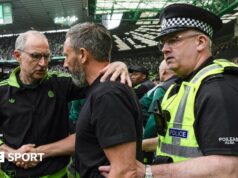 Celtic: Martin O’Neill diz que a invasão do campo foi ‘embaraçosa’