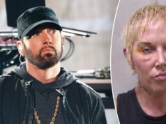 A ex-mulher de Eminem, Kim Mathers, não contesta as acusações de atropelamento e fuga