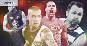 Os 10 melhores jogadores de Scott Pendlebury da era do Collingwood Magpies Championship. Os atuais jogadores Marcus Bontempelli, Patrick Dangerfield e Max Gawn também foram indicados