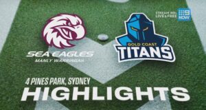 Rodada 12: Sea Eagles x Titãs | Os principais pontos do jogo