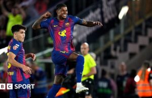 O futuro de Marcus Rashford no Barcelona é incerto.