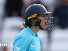 Inglaterra x Nova Zelândia: Charlie Dean leva os anfitriões à vitória por um postigo.