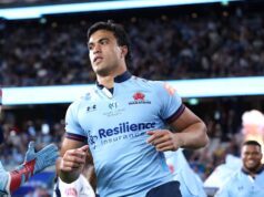 Olha quem está de volta para os Waratahs, é hora do teste de rugby