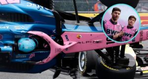A reação de Colapinto ao acidente de Gasly