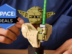 Nunca mais vou dormir se comprar esse busto de Lego Star Wars Yoda, mas preciso dele