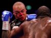 Daniel Dubois caiu duas vezes na tela, mas deu uma mão brutal em Fabio Wardley, deixando-o invicto e mais uma vez campeão dos pesos pesados.