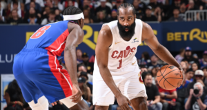 A negociação de James Harden está rendendo mais dividendos aos Cavaliers, mesmo que o placar do jogo 7 não apareça.