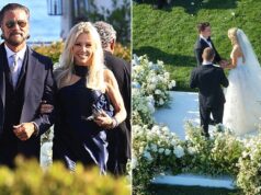 Heather Locklear traz Lorenzo Llamas para o casamento da filha Montecito