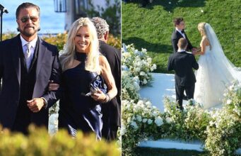 Heather Locklear traz Lorenzo Llamas para o casamento da filha Montecito