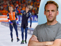 Patinação olímpica em Thialf, não deveríamos estar satisfeitos com isso.